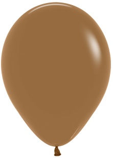 Шар (12''/30 см), Мокко (070), пастель, 12 шт.