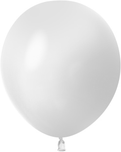 Шар (5''/13 см), Белый, пастель, 100 шт.