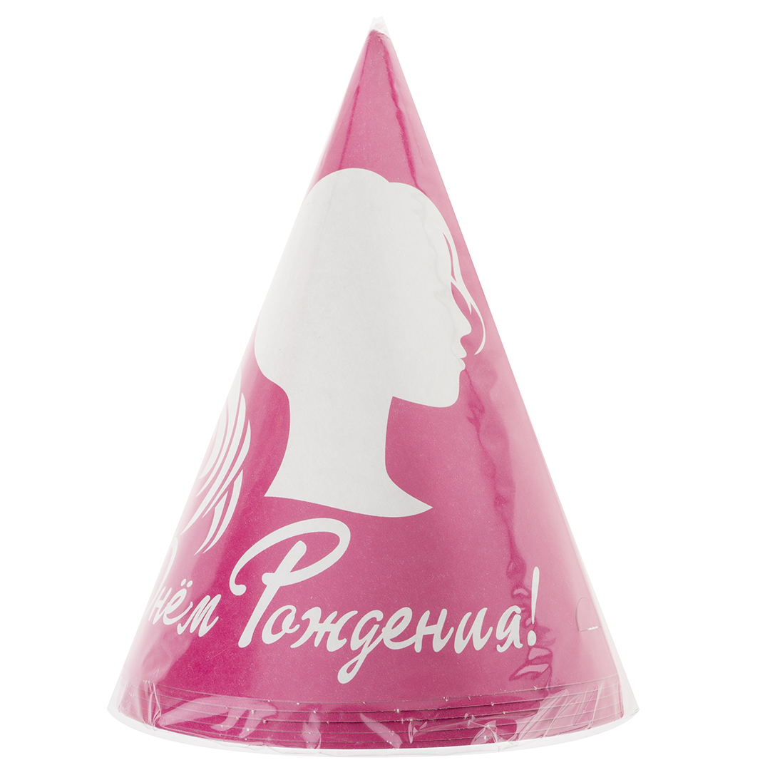 Колпаки, Красотка, 6 шт. в упак. 