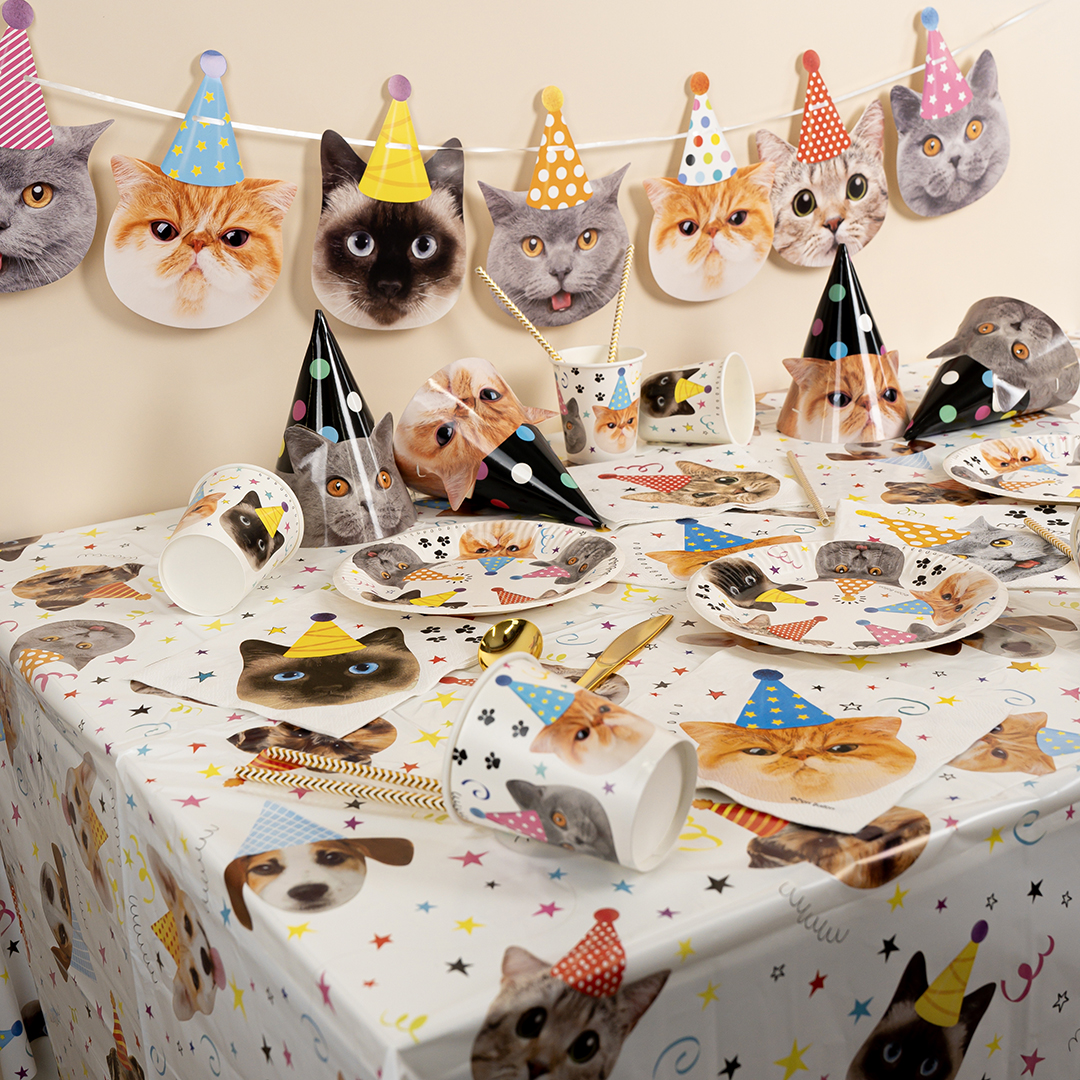 Стаканы (250 мл) Котики, 6 шт.