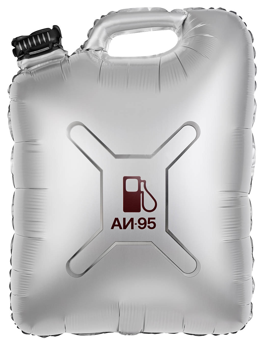 Шар (33''/84 см) Фигура, Канистра Бензина, Сатин, 1 шт. в уп.