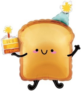 Шар (27''/69 см) Фигура, Праздничный тост, 1 шт.